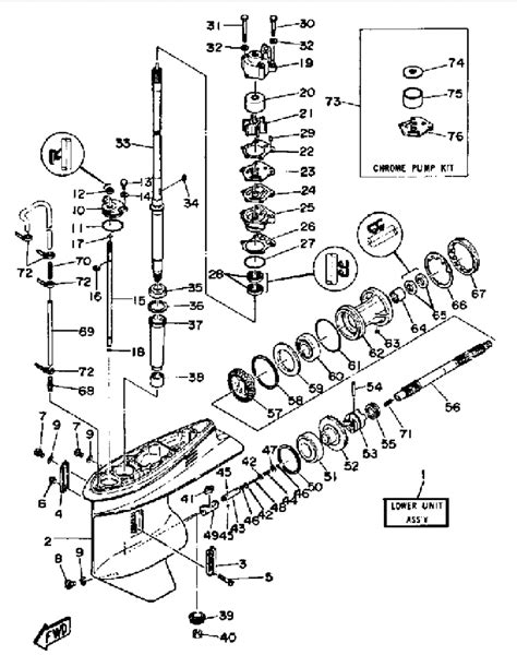 yamaha outboard parts manual